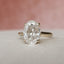 3.0 CT Oval Cut Solitaire Style Moissanite Engagement Ring - crownmoissanite
