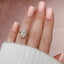 3.0 CT Oval Cut Solitaire Style Moissanite Engagement Ring - crownmoissanite