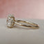 3.0 CT Oval Cut Solitaire Style Moissanite Engagement Ring - crownmoissanite