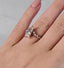 2.5 - 4.0 CT Marquise Moissanite Cluster Style Engagement Ring