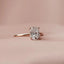 1.5 - 3.5 CT Cushion Moissanite Solitaire Engagement Ring