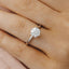 1.5 - 2.5 CT Round Moissanite Solitaire Engagement Ring