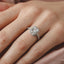2.0 - 4.0 CT Emerald Moissanite Pave Engagement Ring