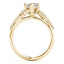 2.5 - 4.0 CT Marquise Moissanite Cluster Style Engagement Ring