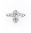 1.58 CT Marquise Cut Solitaire Twig Style Moissanite Engagement Ring - crownmoissanite