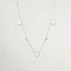 1.59TCW Pear Moissanite Drip Necklace - crownmoissanite