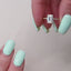 2.0 CT Emerald Shaped Moissanite Hidden Halo Engagement Ring