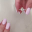1.0 - 3.0 CT Oval Pave Hidden Halo Moissanite Engagement Ring