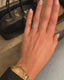 1.25 - 3.25 CT Round Cut Solitaire Moissanite Engagement Ring
