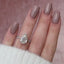 3.0 CT Pear Solitaire Milgrain Pave Moissanite Engagement Ring