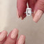 5.0 CT Emerald Cut Solitaire Style Moissanite Engagement Ring