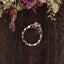 1.60 CT Round Cut Halo Milgrain Style Moissanite Engagement Ring - crownmoissanite
