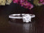 1.60 CT Round Shaped Moissanite Hidden Halo Engagement Ring - crownmoissanite