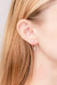 0.34 TCW Round Drop Moissanite Huggies Earrings - crownmoissanite