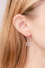 0.3TCW Round Moissanite Star Drop Earrings - crownmoissanite