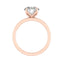 1.85 CT Round Cut Solitaire Moissanite Engagement Ring - crownmoissanite