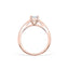 1.33 CT Oval Shaped Moissanite Solitaire Engagement Ring - crownmoissanite