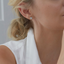 3.20 TCW Round Moissanite Diamond Studs Earrings