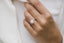 2.10 CT Round Solitaire Moissanite Engagement Ring - crownmoissanite