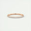 0.37 Round Cut Full Eternity Moissanite Bridal Wedding Band - crownmoissanite