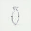 1.98 CT Marquise Half Bezel Solitaire Moissanite Engagement Ring - crownmoissanite