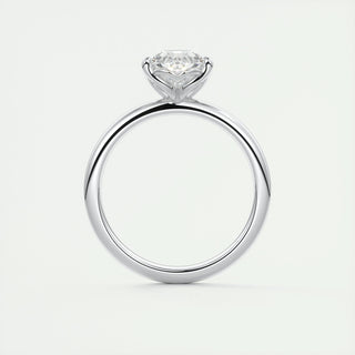 1.93 CT Pear Cut Solitaire Moissanite Engagement Ring - crownmoissanite