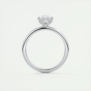 1.98 CT Marquise Cut Solitaire Moissanite Engagement Ring - crownmoissanite