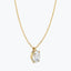 0.25-1.0 CT Oval Moissanite Diamond Solitaire Necklace - crownmoissanite
