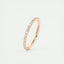 0.37 Round Cut Full Eternity Moissanite Bridal Wedding Band - crownmoissanite
