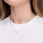 0.12CT Round Moissanite Lindsey Necklace - crownmoissanite