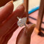 2.10 CT Pear Cut Hidden Halo & Pave Moissanite Engagement Ring - crownmoissanite