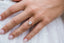 1.33 CT Oval Cut Solitaire Hidden Halo Moissanite Engagement Ring - crownmoissanite