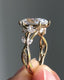 Twig Style Ring with 1.58 CT Marquise Cut Moissanite
