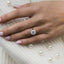 3.0 CT Round Solitaire Moissanite Engagement Ring - crownmoissanite