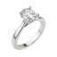 1.33 CT Oval Moissanite Diamond Solitaire Engagement Ring - crownmoissanite