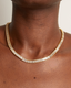Baguette Cut Moissanite Diamond Tennis Necklace