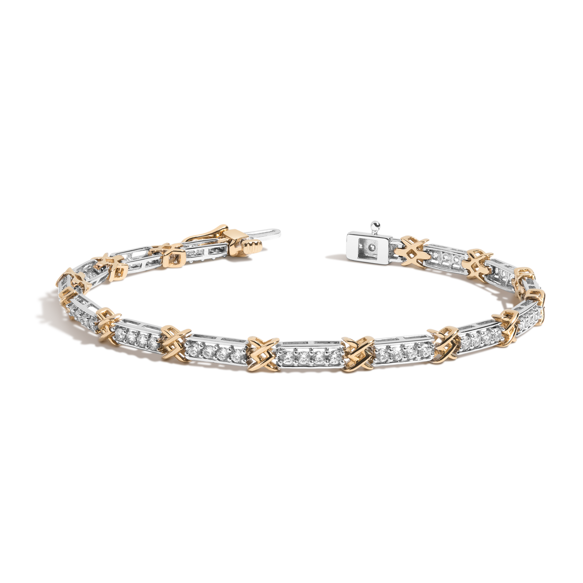 Round Moissanite Diamond Tennis bracelets