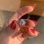 1.0 CT Round Cut Solitaire Style Moissanite Engagement Ring - crownmoissanite