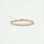0.37 Round Cut Full Eternity Moissanite Bridal Wedding Band - crownmoissanite