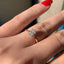 1.33 CT Oval Solitaire Style Moissanite Engagement Ring - crownmoissanite