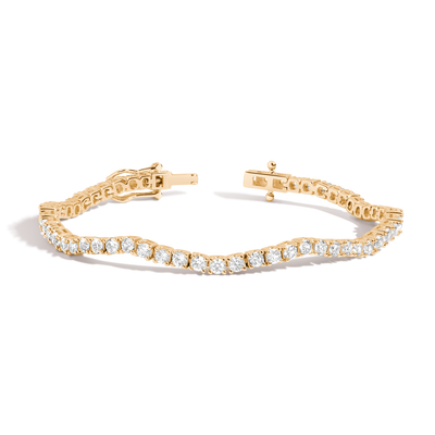 Round Moissanite Diamond Tennis bracelets