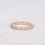 0.4 CT Round & Marquise Shaped Moissanite Alternative Stone Wedding Band - crownmoissanite