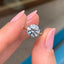 1.0 CT Round Solitaire Style Moissanite Engagement Ring - crownmoissanite