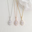 1.0 CT Pear Moissanite Halo Drop Necklace for Women - crownmoissanite