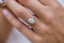 1.85 CT Oval Solitaire Moissanite Engagement Ring - crownmoissanite