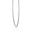Princess Moissanite Diamond Tennis Necklace