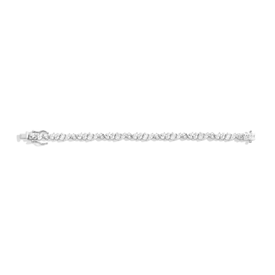 Mixed Shape Moissanite Diamond Tennis Bracelet