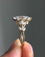 Twig Style Ring with 1.58 CT Marquise Cut Moissanite