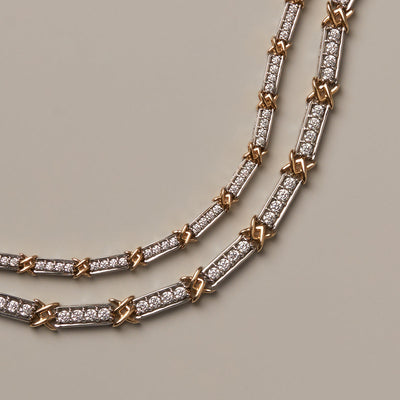 Round Moissanite Diamond Tennis bracelets