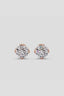 1.0 TCW Round Cut Moissanite Solitaire Stud Earrings - crownmoissanite